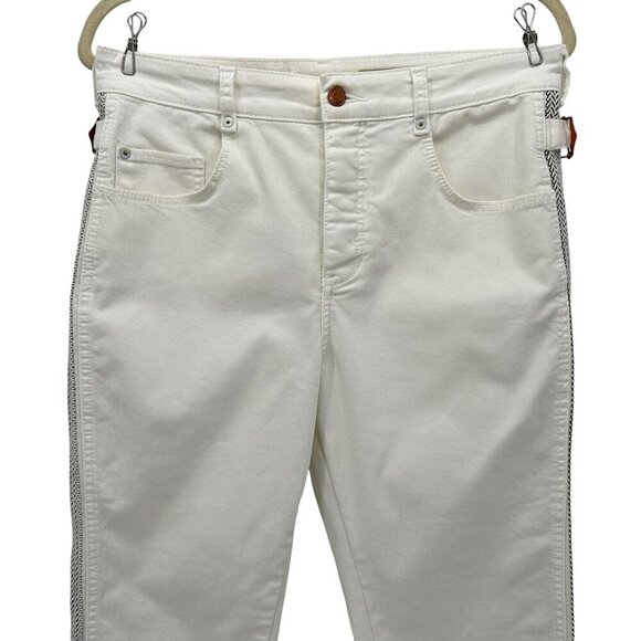 Pilcro And The Letterpress by Anthropologie Button Fly Embroidered Jeans 28 - Picture 2 of 12